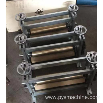 Packaging film punching machine